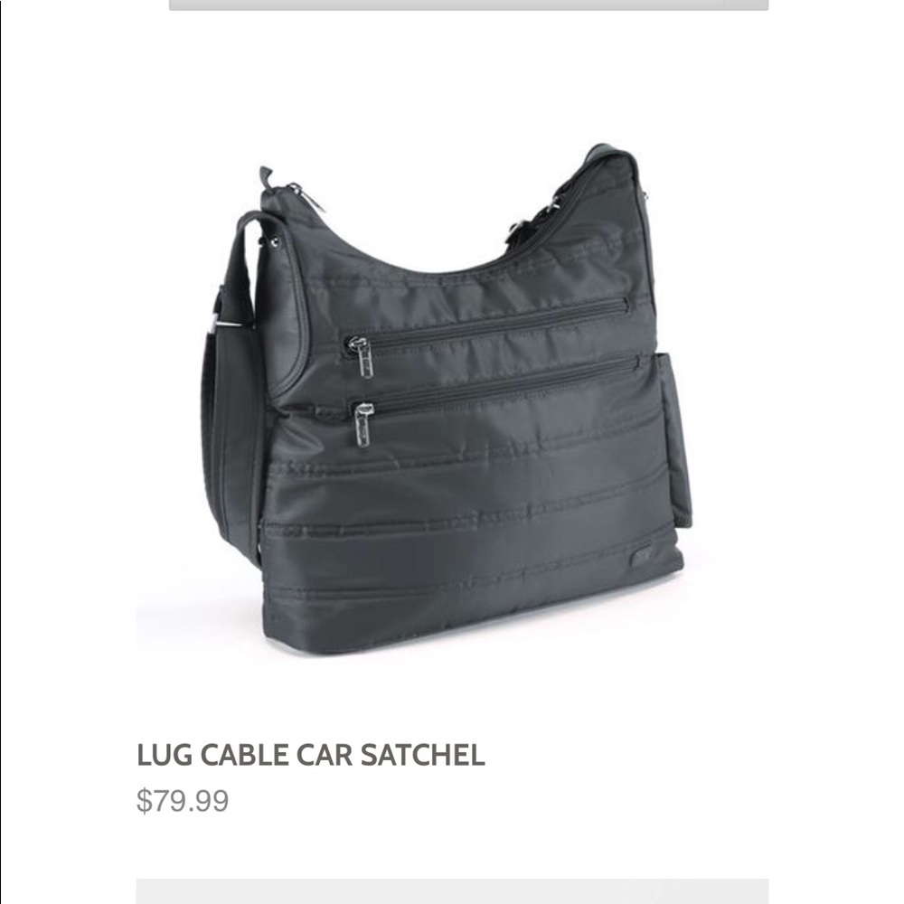 Black Lug Satchel